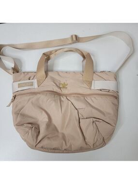 Adidas Originals Crossbody Tote | Taupe Nylon Bag with Adjustable Strap